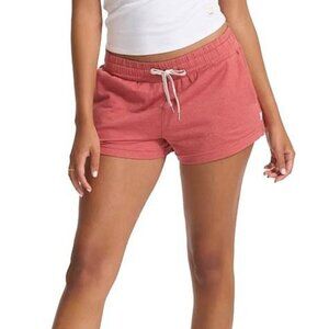 Vuori Halo Performance Short Pink Heathered Salmon Small Shorts Loungewear Skims